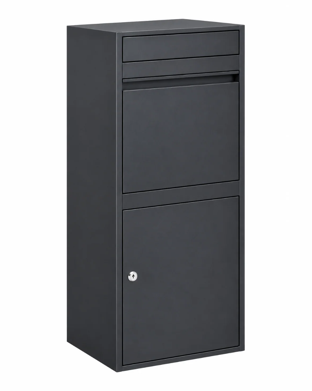 Boîte à colis Grand Format anthracite – photo 1 – sur fond blanc [Anthracite]