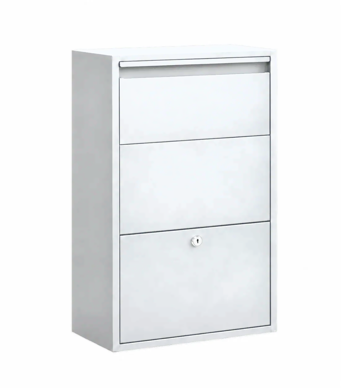 Boîte à colis Format Étroit blanc – photo 1 – sur fond blanc [Blanc]